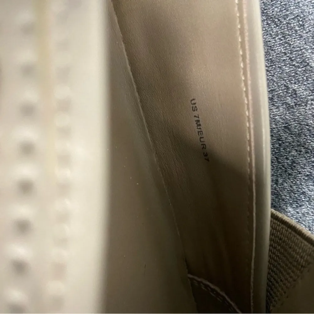 Vince Perforated Leather Blair Sneakers Smokey Gray Woodsmoke Size 7 - Image 9