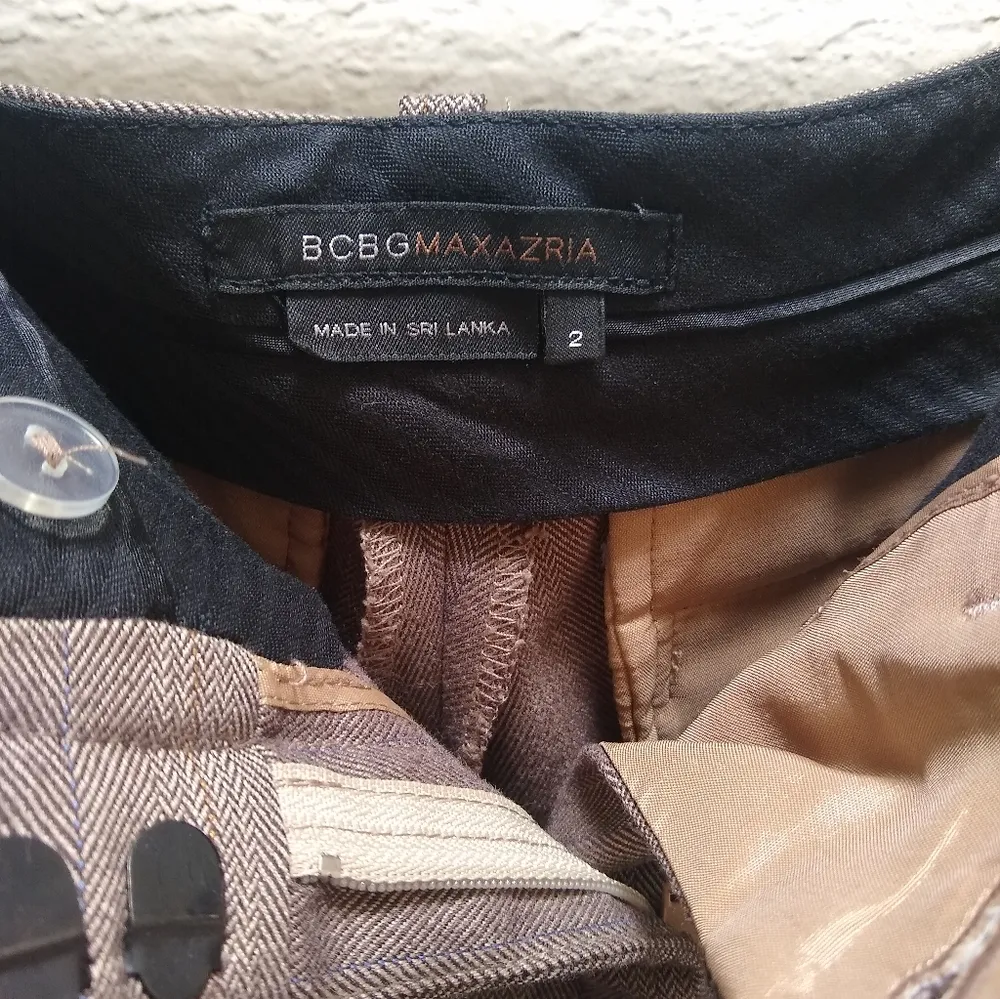 BCBGMAXAZRIA  Slack Capris Y2K - Image 4