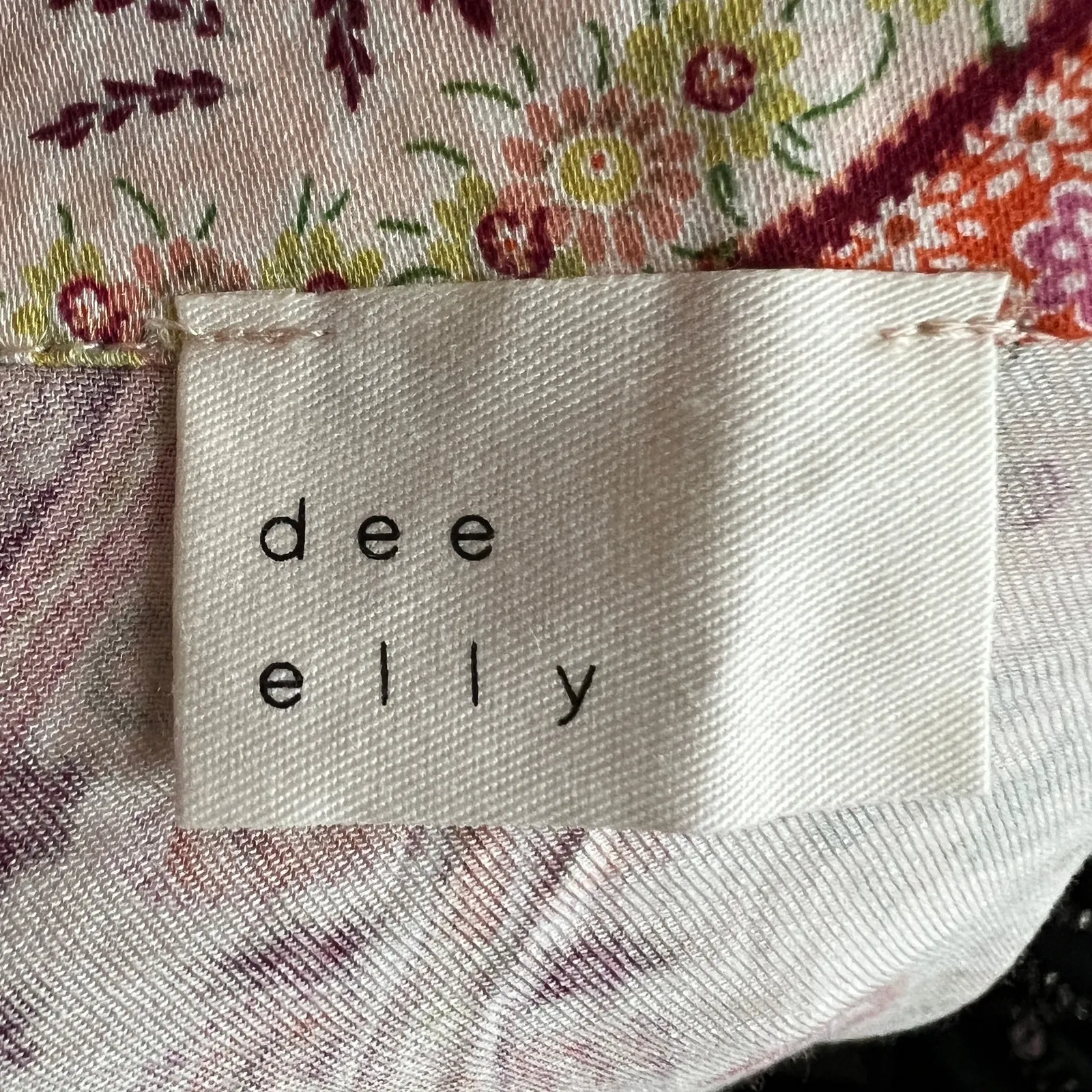 Dee‎ Elly Anthropologie Paisley Button Up Top Medium Boho Chic Retro Bohemian - Image 3