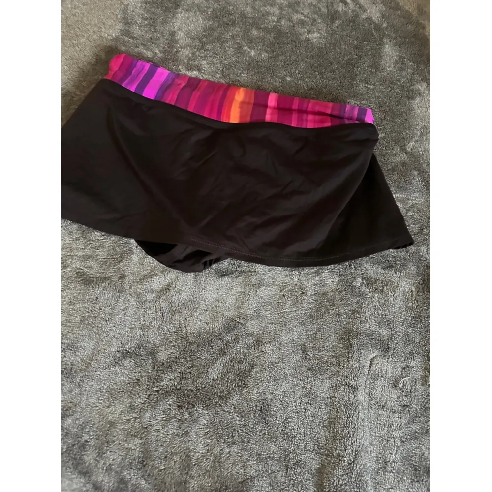 La Blanca Women's  Swim Skirt Size 8 Black Multi-colored - Image 3