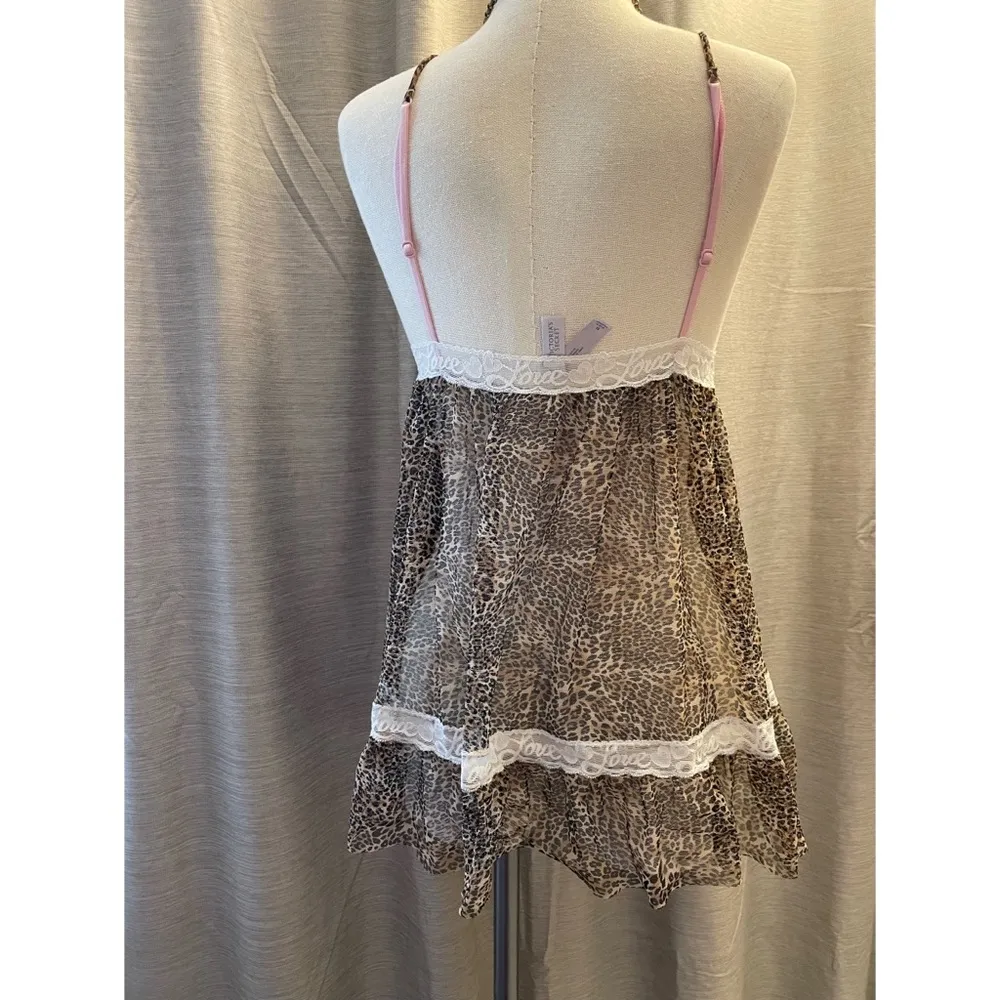 Victoria’s Secret leopard love mighty lace size medium - Image 2