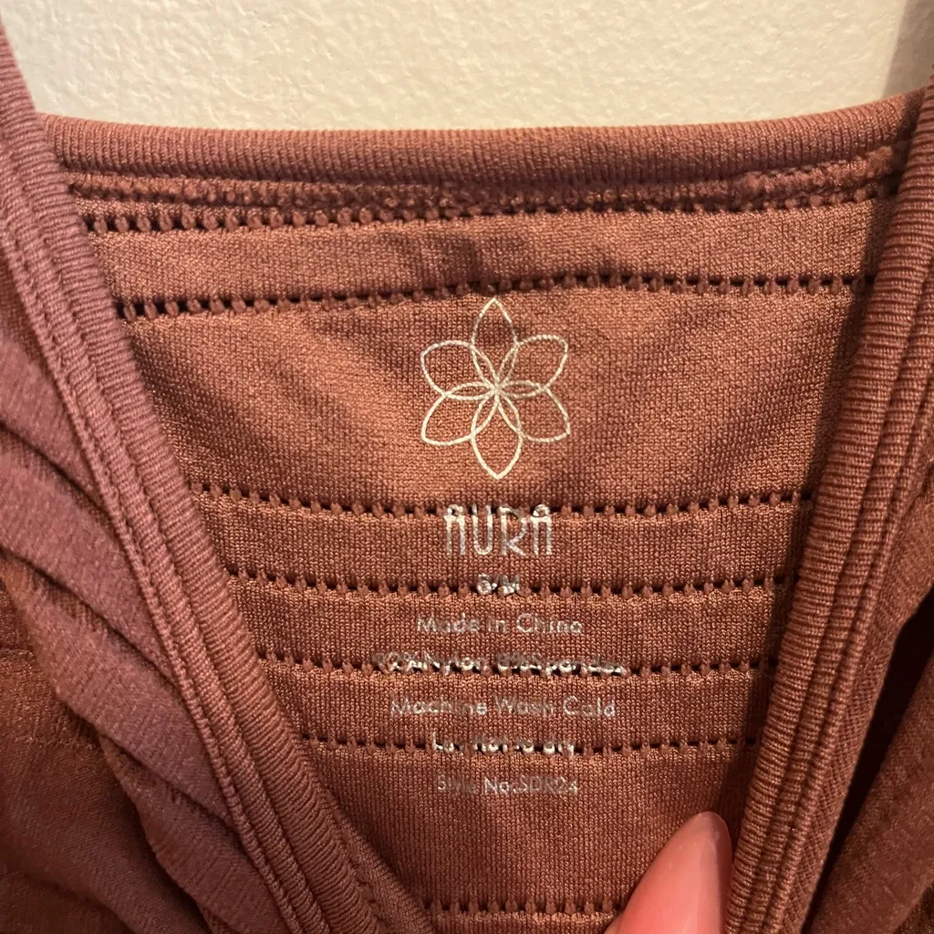 Brown Sleeveless Dress - Image 3