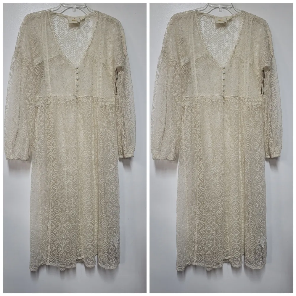 Anthropologie Maeve San-Michel Lace Duster - Image 5