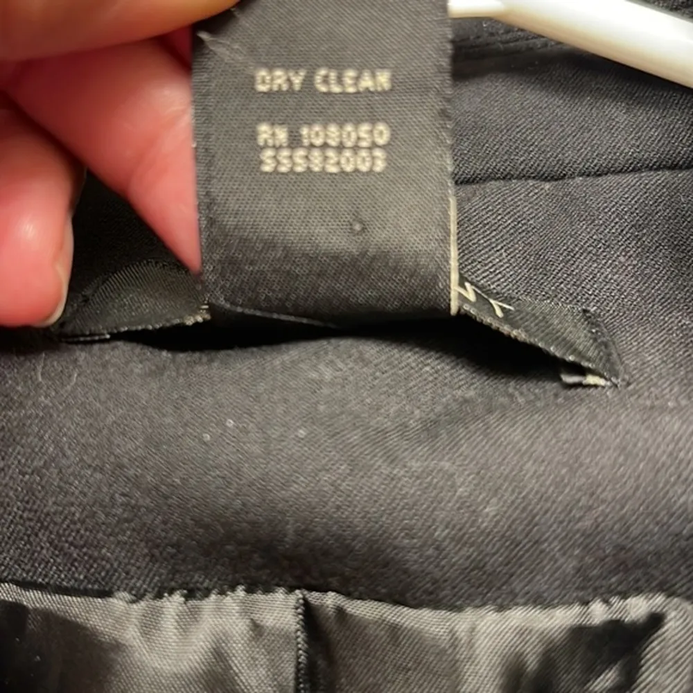 Women's Plus Size Lane Bryant Black Blazer Jacket Size 14 EUC #6509 - Image 5