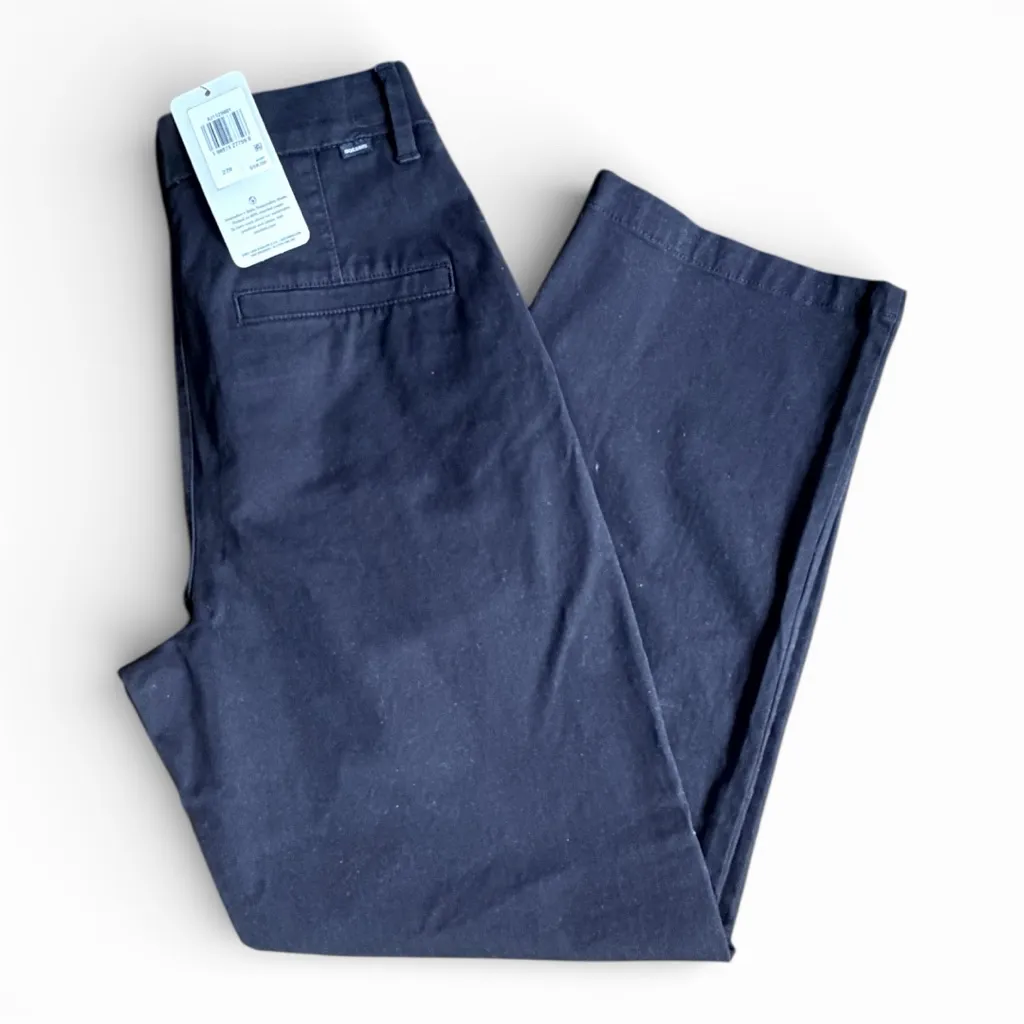 Dockers weekend chino high straight ankle Blue Denim Classic Jeans 27R NWT black - Image 5