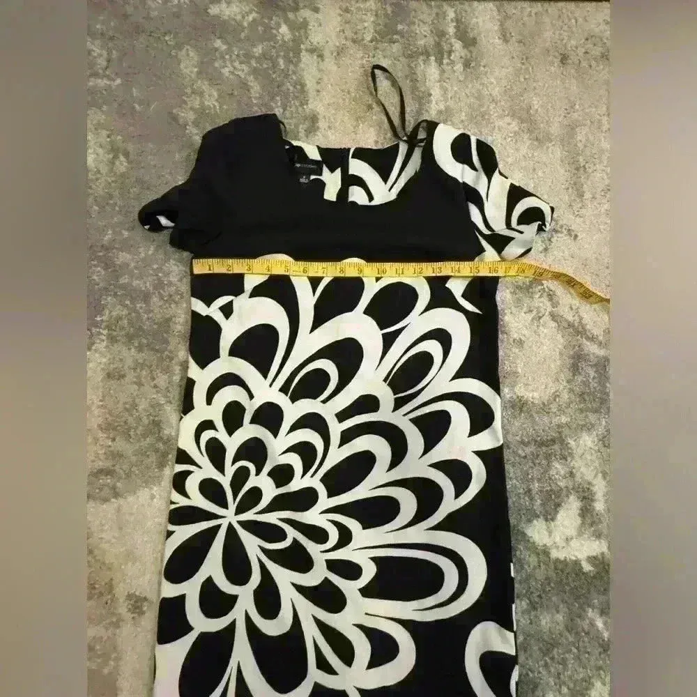 Women’s White&Black Floral AB Studios Dress - Image 5