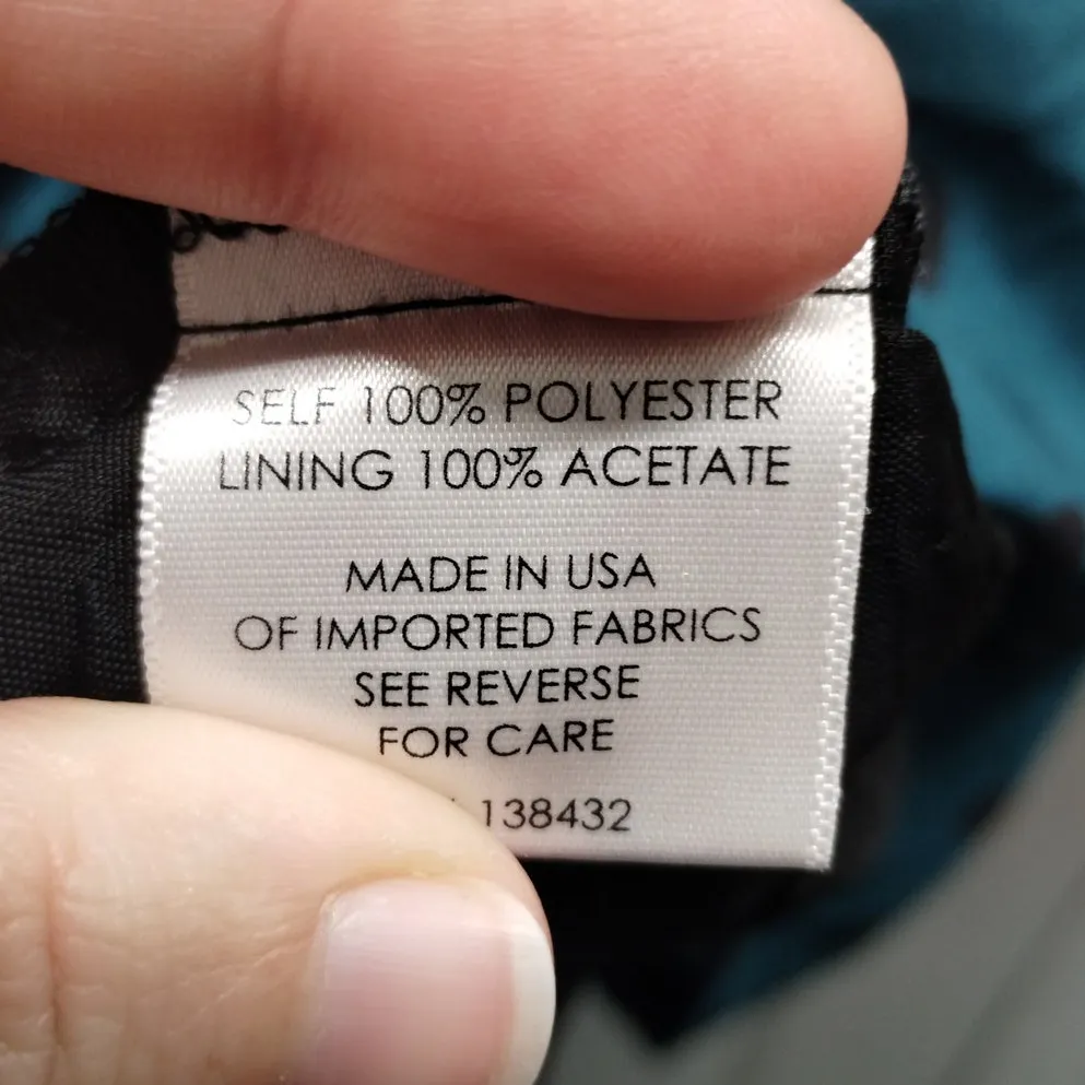 Fervour Modcloth Size 4X Green Black Polka Dot Retro Pin - Image 7