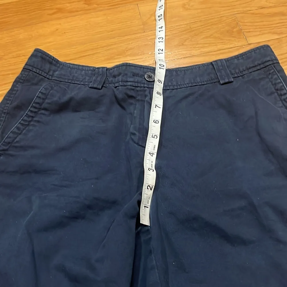 L.L Bean women’s navy blue cotton shorts size 8 . - Image 6
