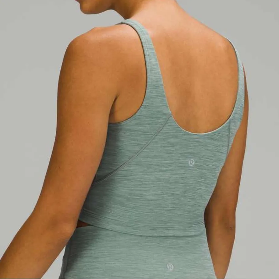 Lululemon Align Tank Heathered‎ Tidewater Teal - Image 2