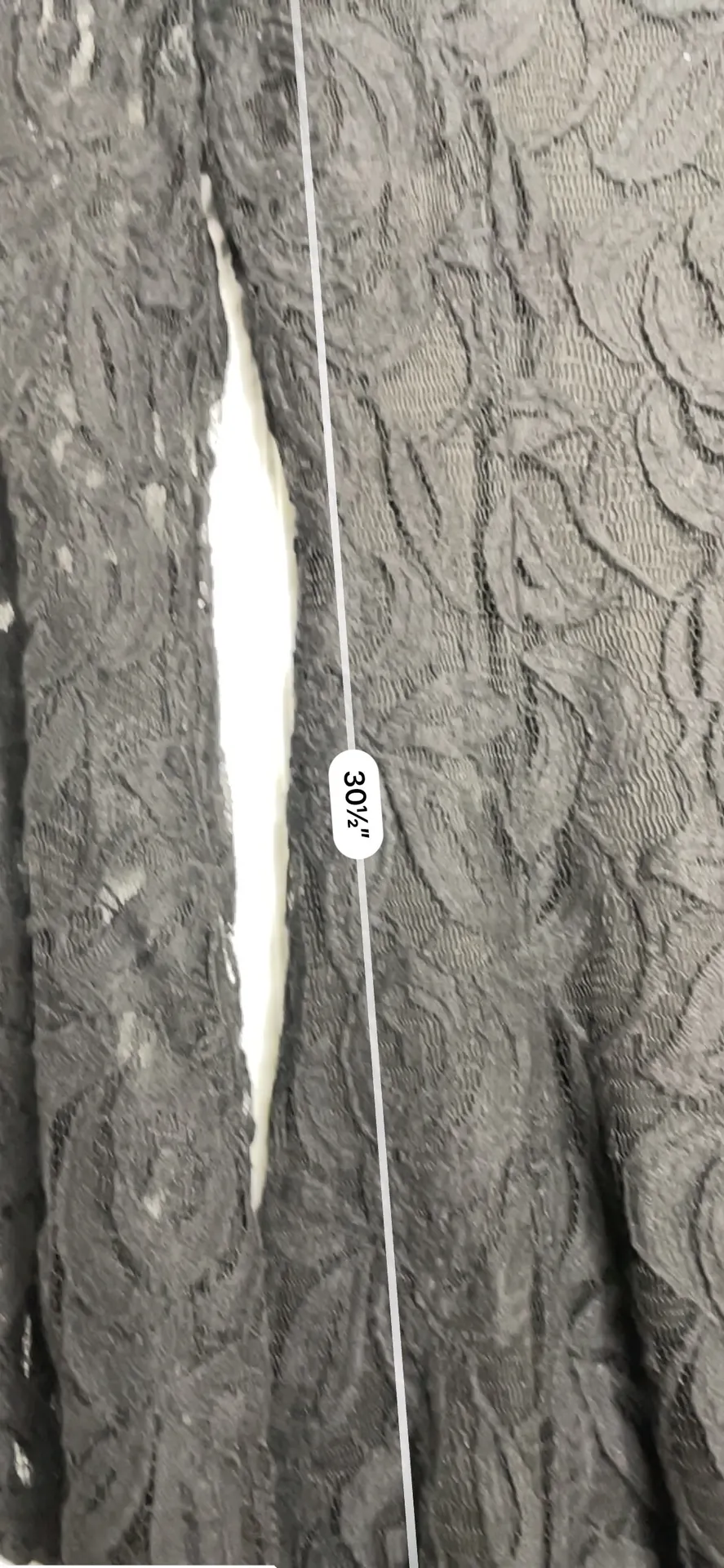 Staring At Stars  Black Lace Overlay Bell Sleeve Dress - Image 5