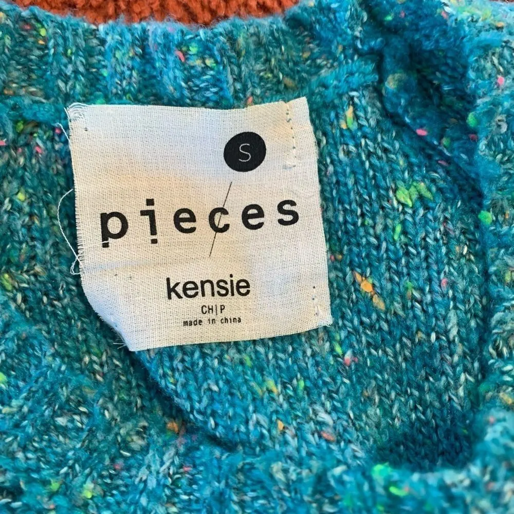 Kensie Pieces Blue sweater Size S - Image 3