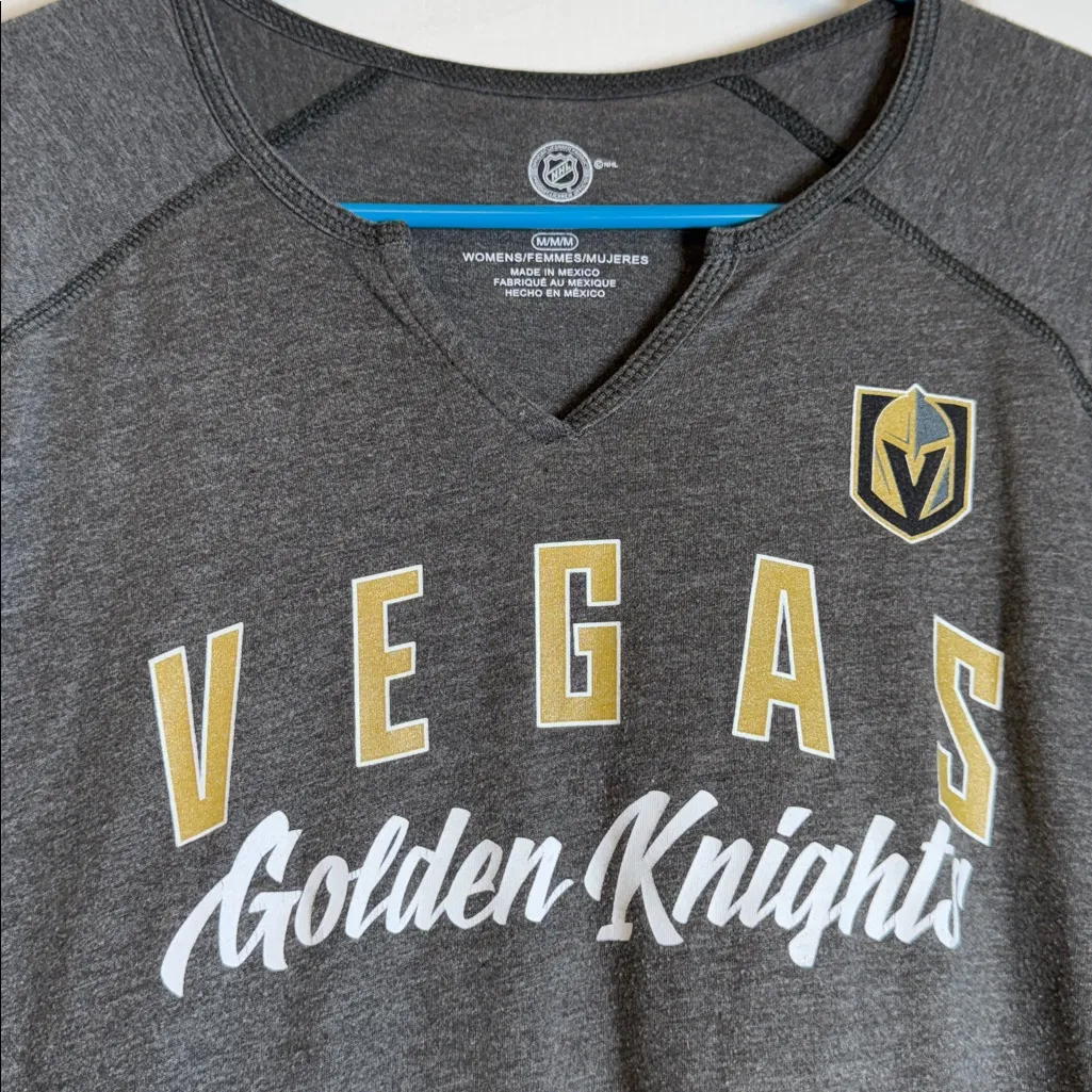 NHL VGK NHL Vegas Golden Knights Gray V - Image 3