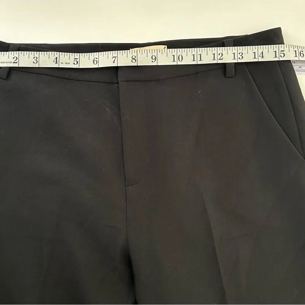 L’Agence Black Straight Leg High Rise Lined Dress Pants Size 6 - Image 8