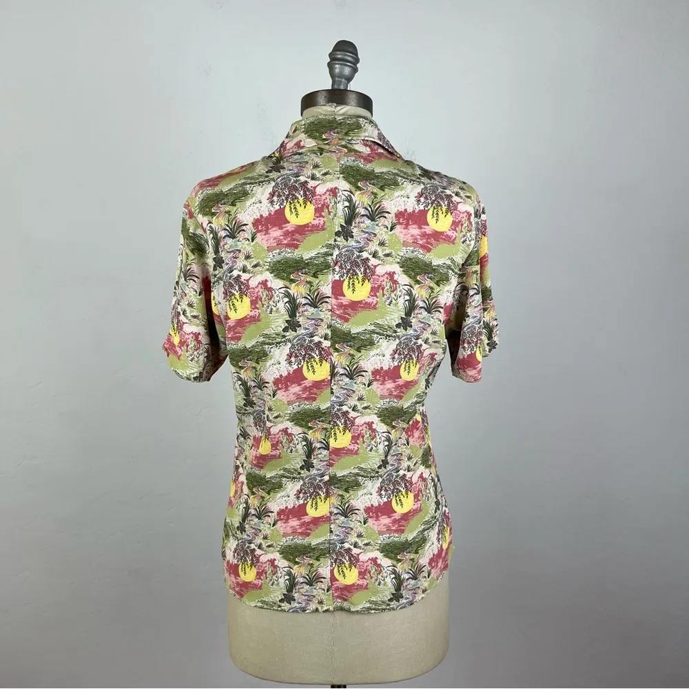 FLAX Swamp Forrest Printed Shirt - Image 5
