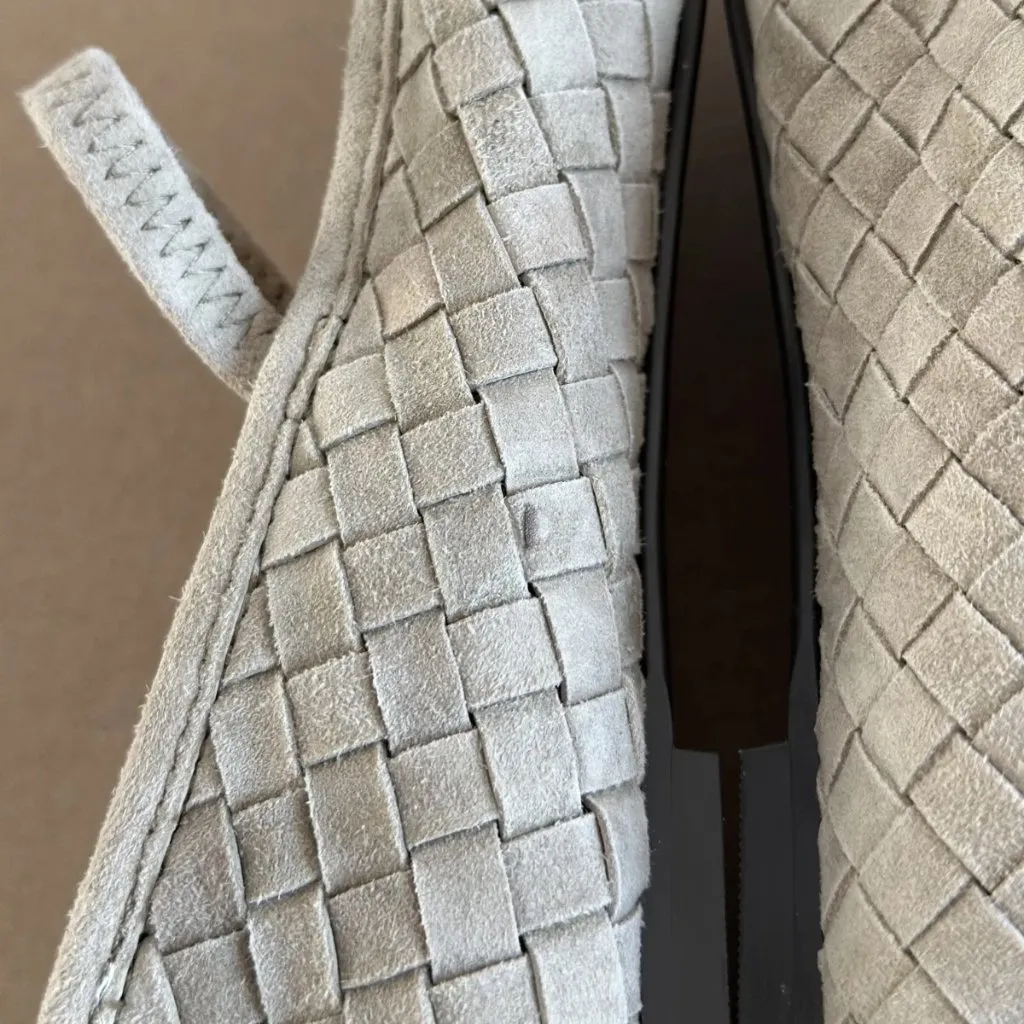 Madewell The Greta Ballet Flat in Washed Olive, Size 7 - Image 11