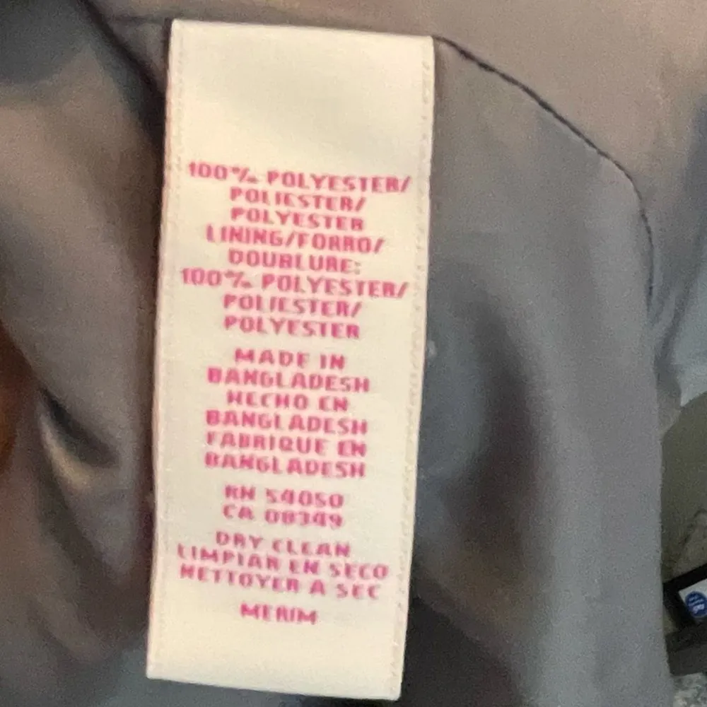 Vintage 9‎ & Co. Pantsuit Gray Size 12 - Image 11