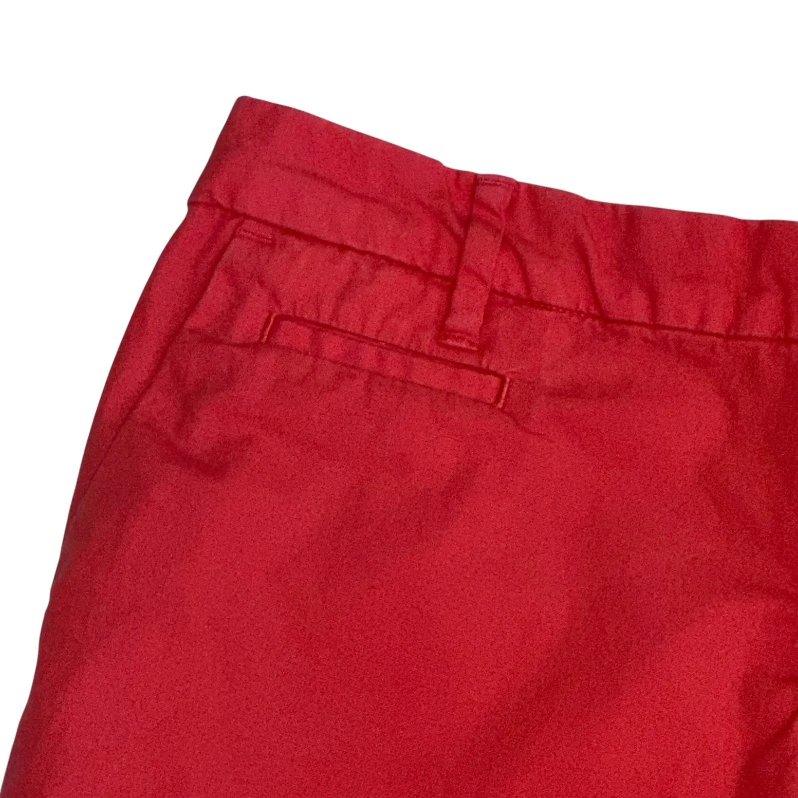 Patagonia Women's‎ Active Chino Shorts sz 4 Strawberry Red Organic Cotton - Image 2