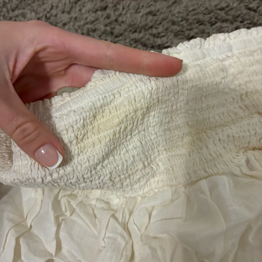 Anthropologie Eyelet Two-Piece Set **flawed** - Image 9