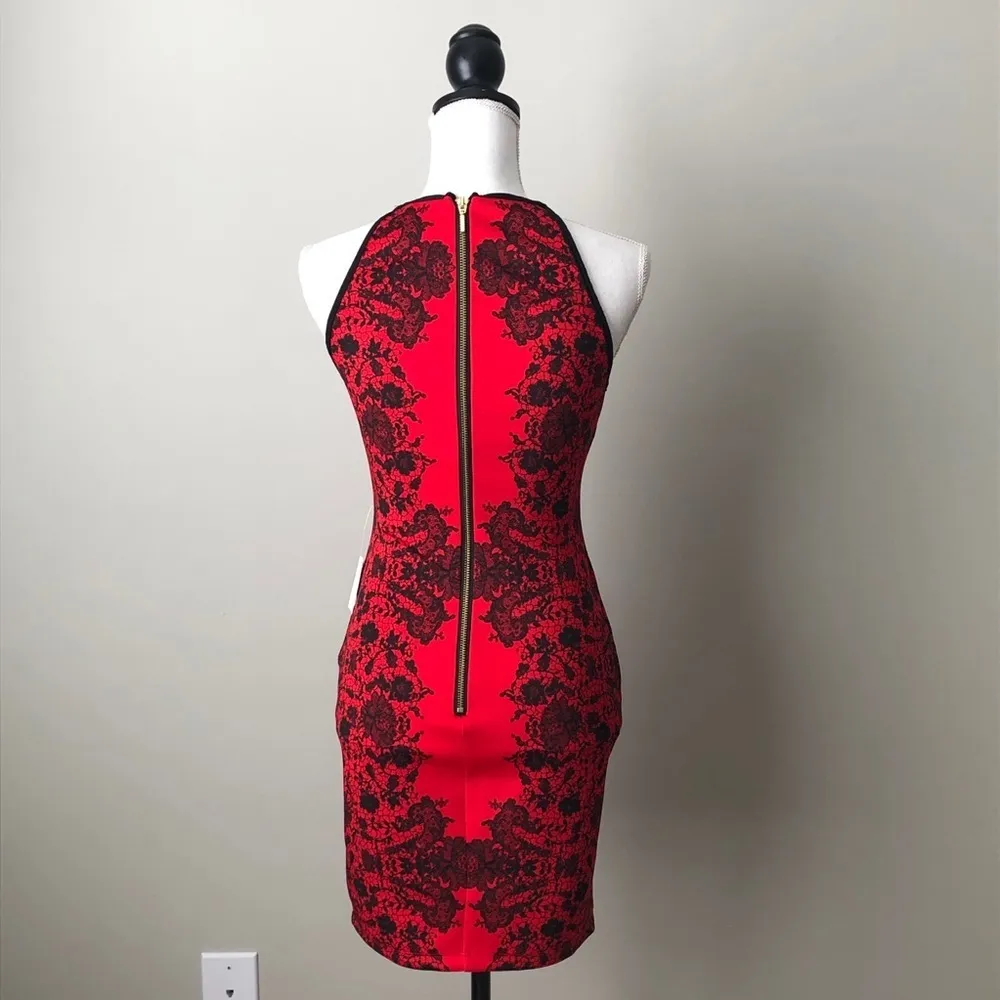 B. DARLIN | Floral Lace Body Con Dress - Image 6