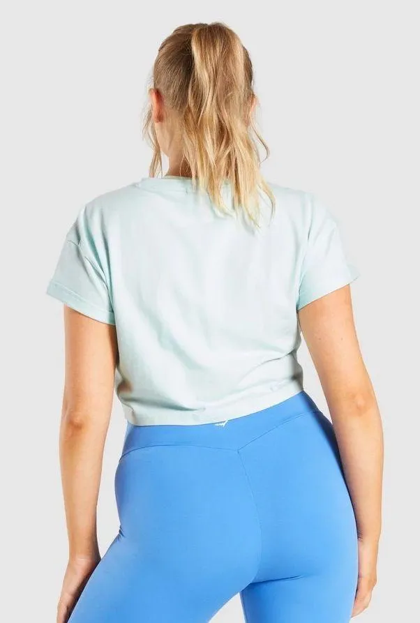 Gymshark Fraction Crop Tee - Image 2