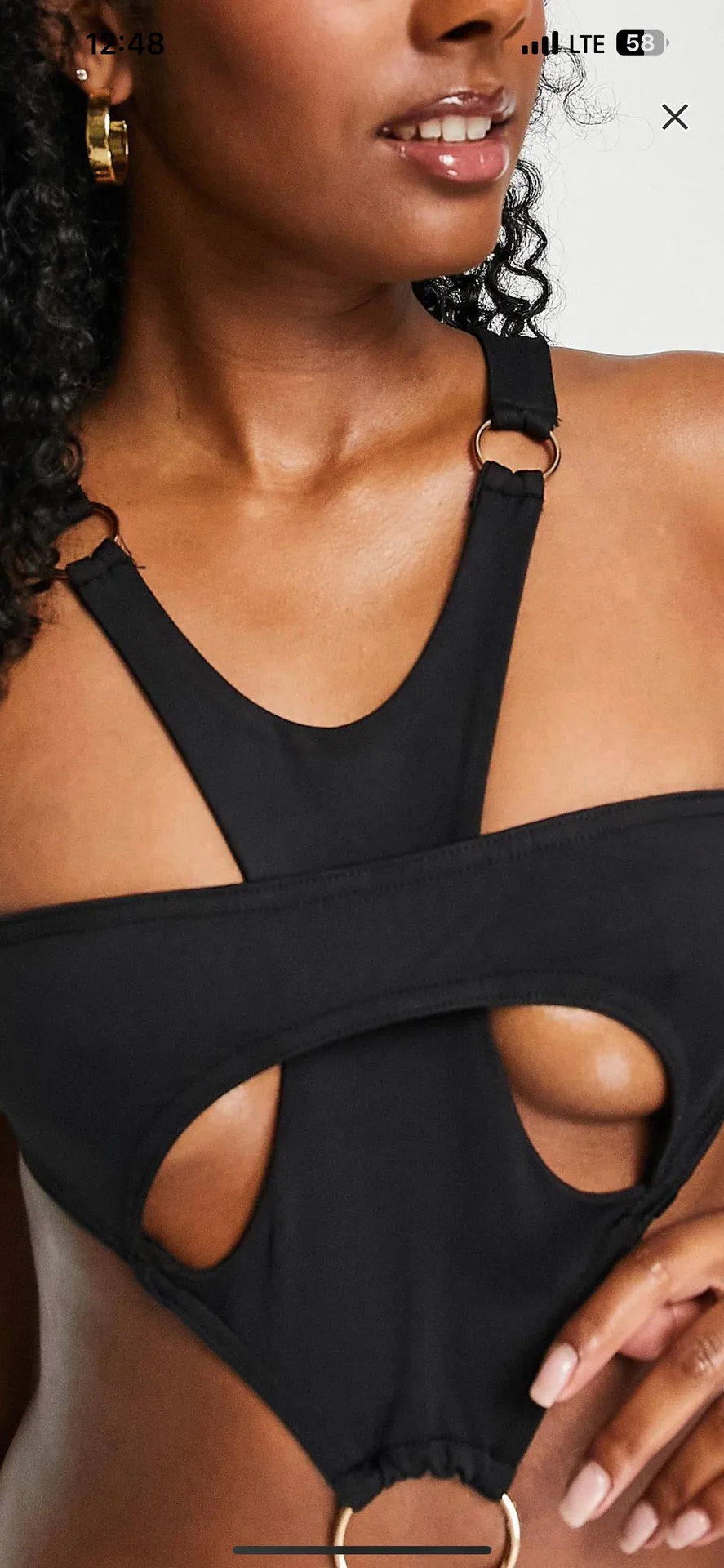 Stewpot Detail Cutout Bathing Suit - Image 3