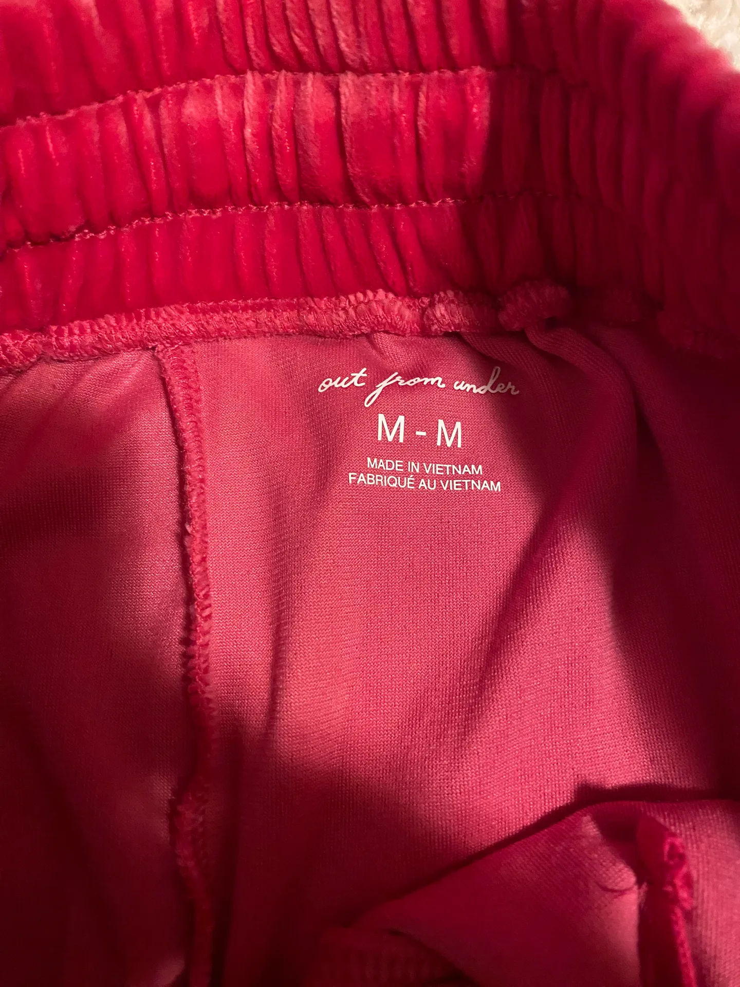 Crushed Velvet Sweat Pants - Image 3