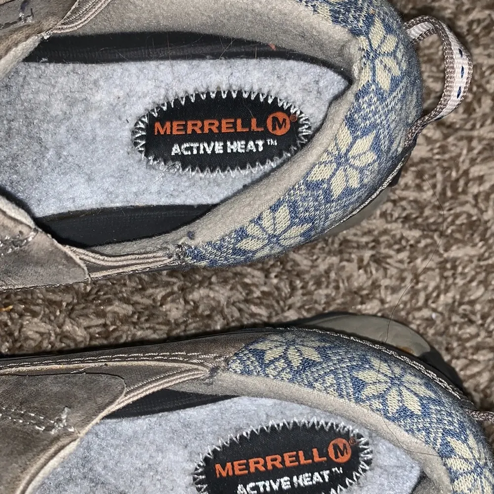 Merrell Polarand Rove Moc Waterproof Shoes woman size 6.5 - Image 4