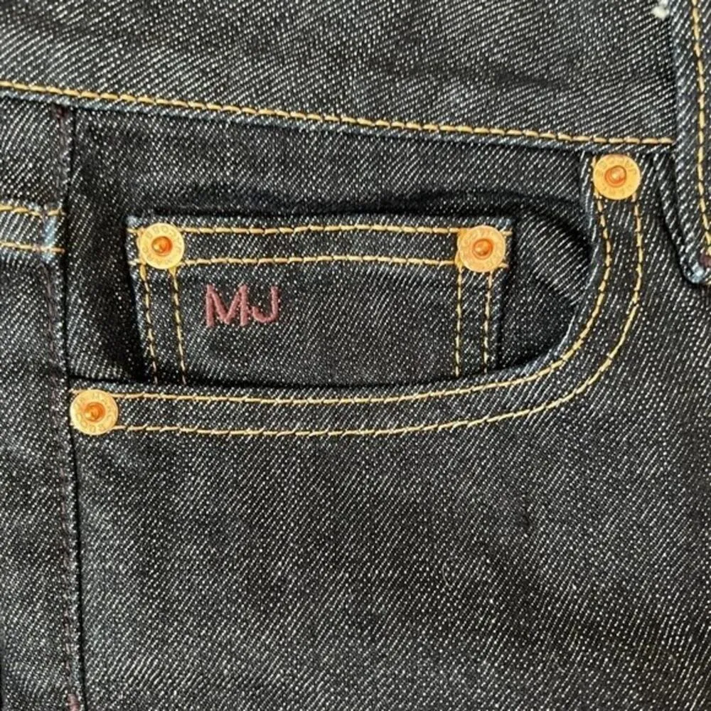 Marc by Marc Jacobs MARC JACOBS Blue Low-Rise Stretch Cropped Skinny Leg Jeans, M/W28 - Image 5