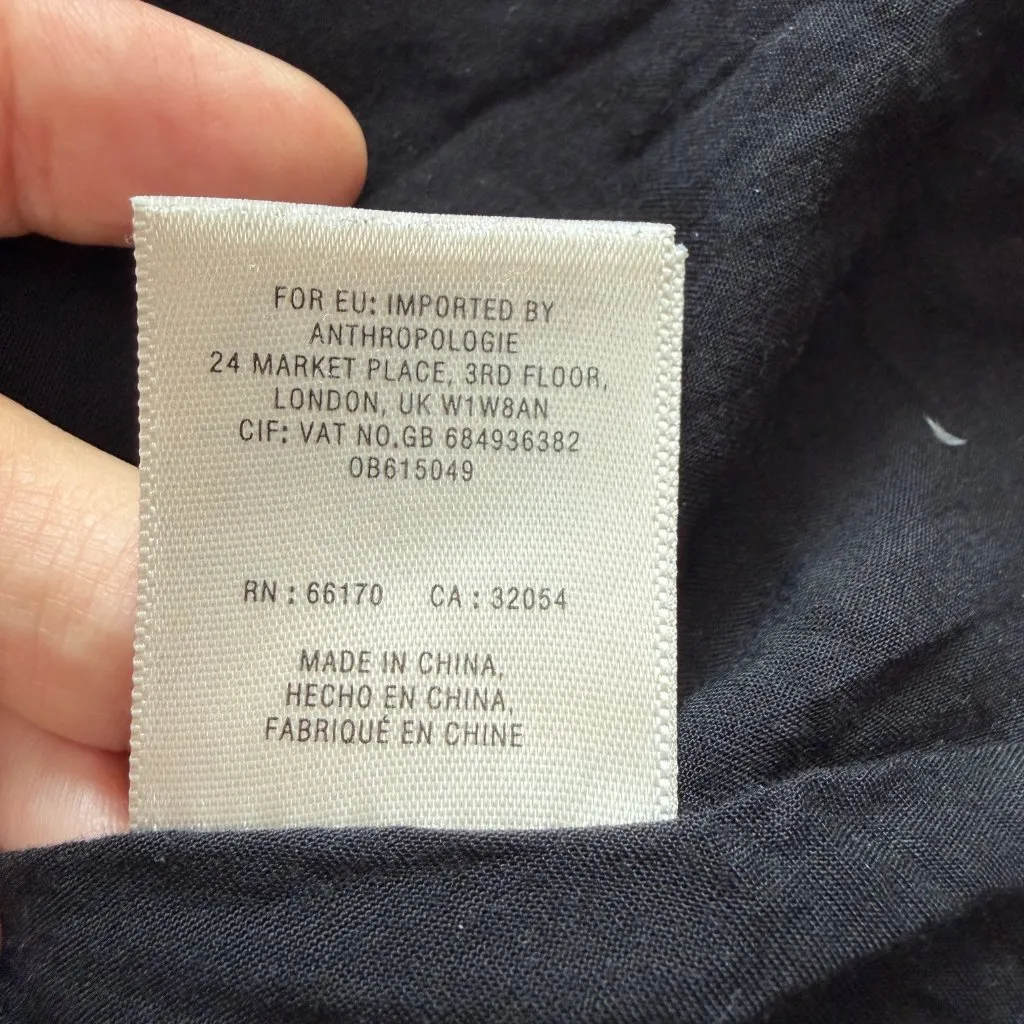 Anthropologie Maeve Elisabel two toned midi dress size medium faux wrap - Image 12