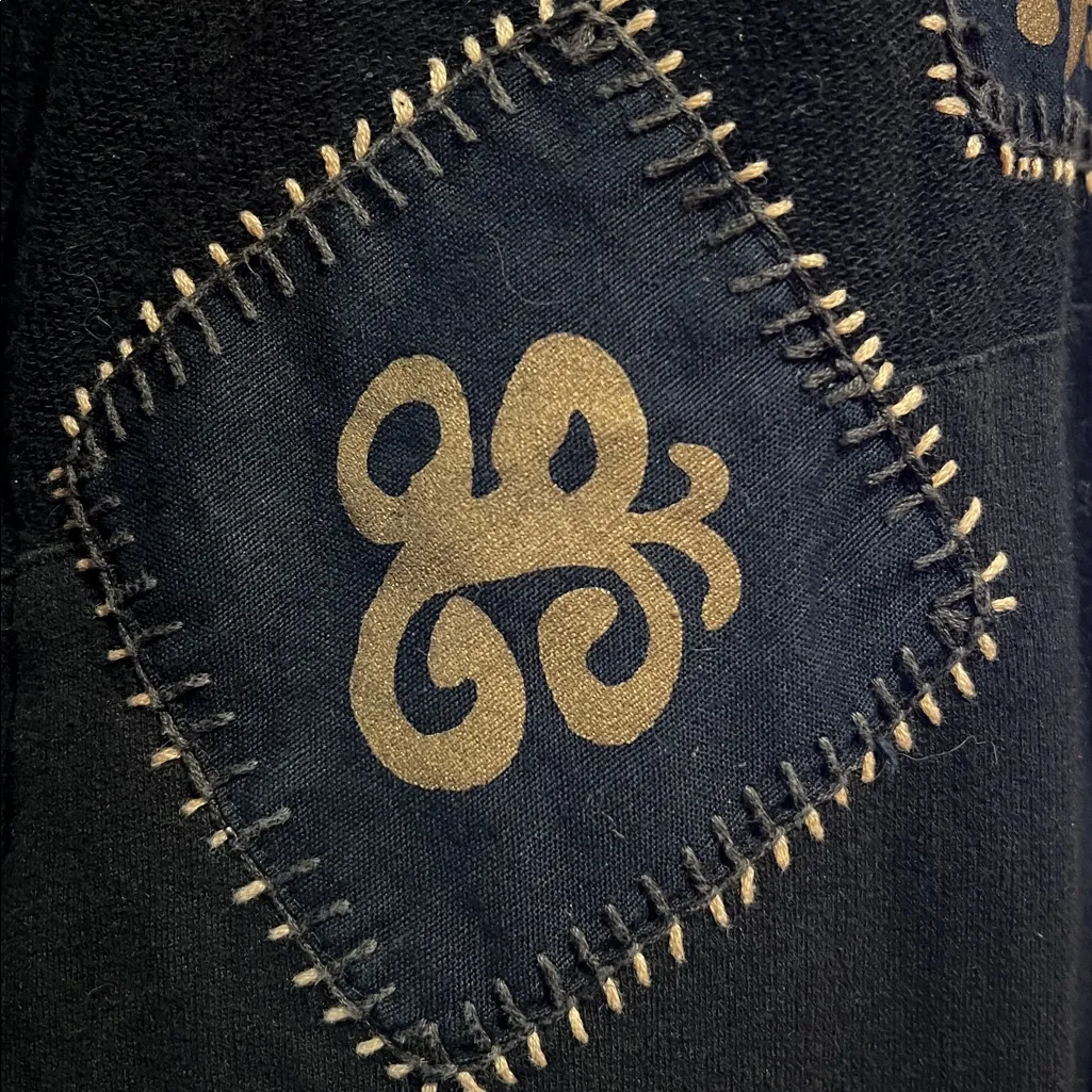 Vintage Country Wear Casuals Dress House Coat Lonnie G Star black S - Image 6