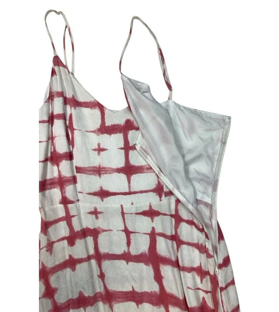 New BB Dakota Maxi Dress Womens Size 10 Pink Boho Beach Travel Vacation Festival - Image 3