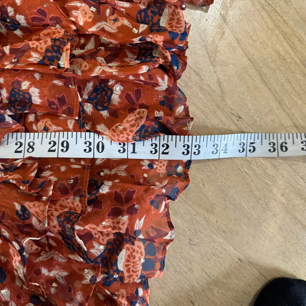 Ulla Johnson floral Long Sleeve silk dress - Image 10