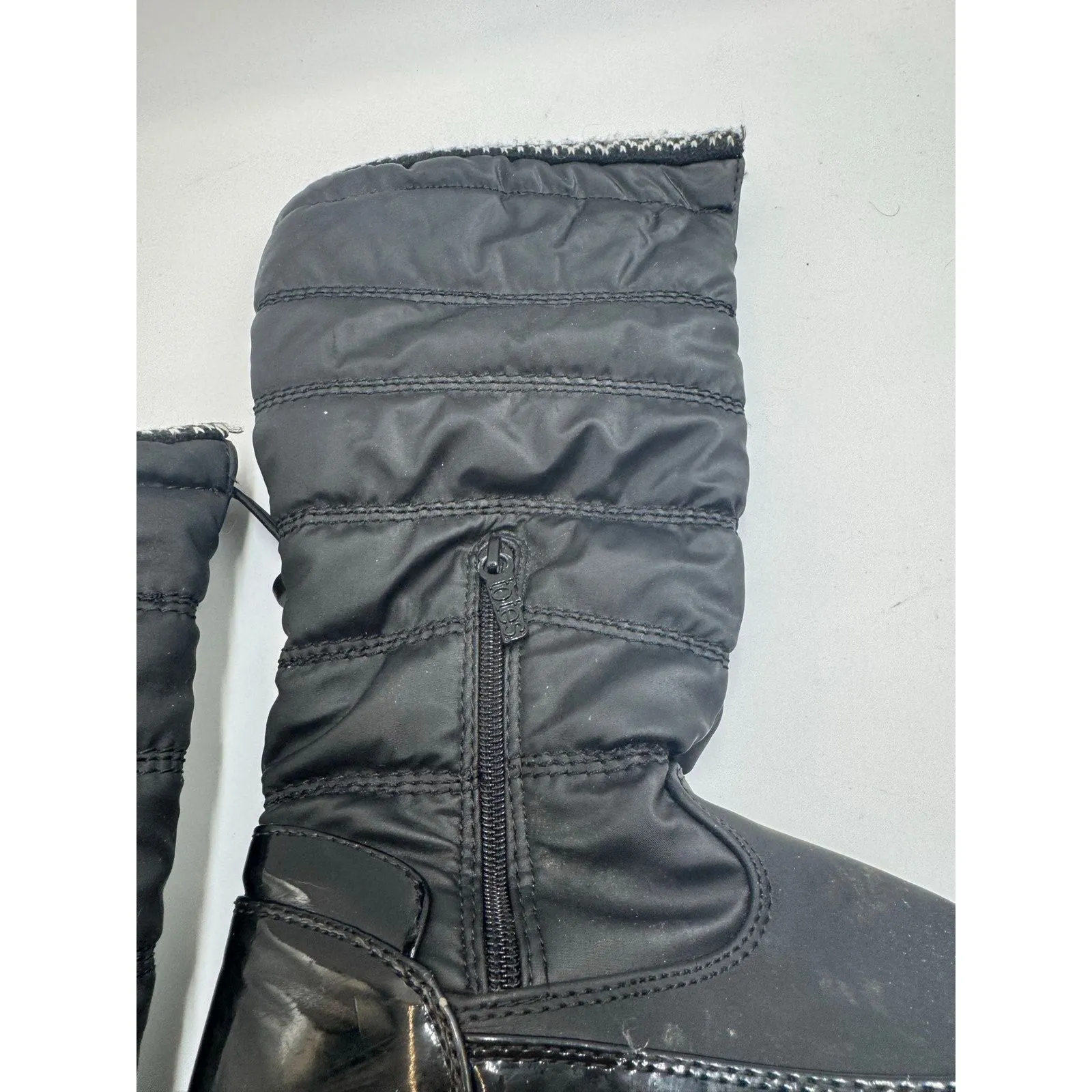 Totes Caroline 2 Quilted Faux Fur Mid - Image 7