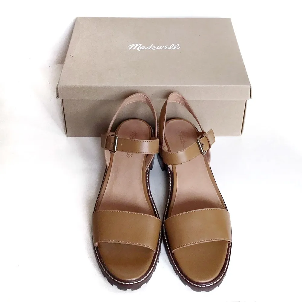 Madewell The Erin Lugsole Sandal Sz 10.5 - Image 5
