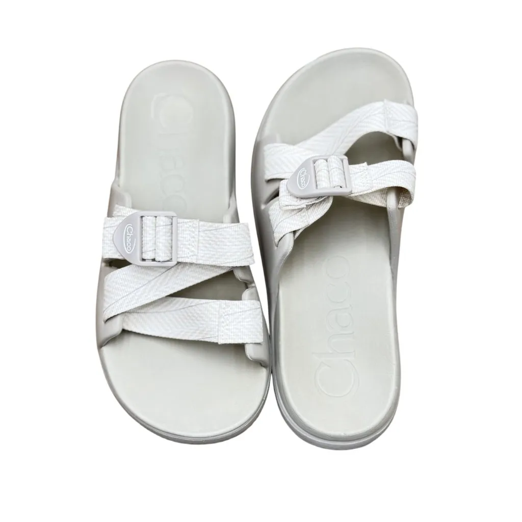 Chaco Chillos Women's Slide Size 8 Beige Sports Sandals Sparrow - Image 4