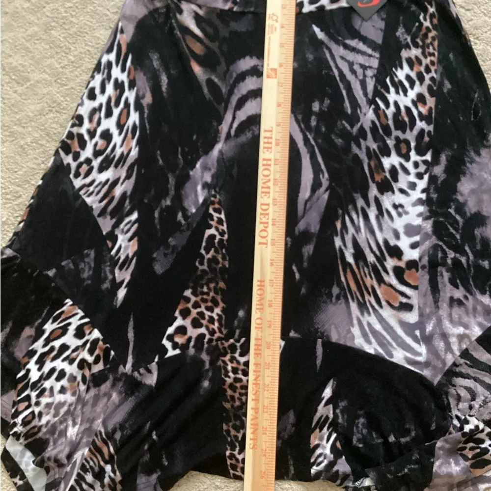 🩵NWT🩵 LADIES BOHO FLOWY ANIMAL PRINT A - Image 5