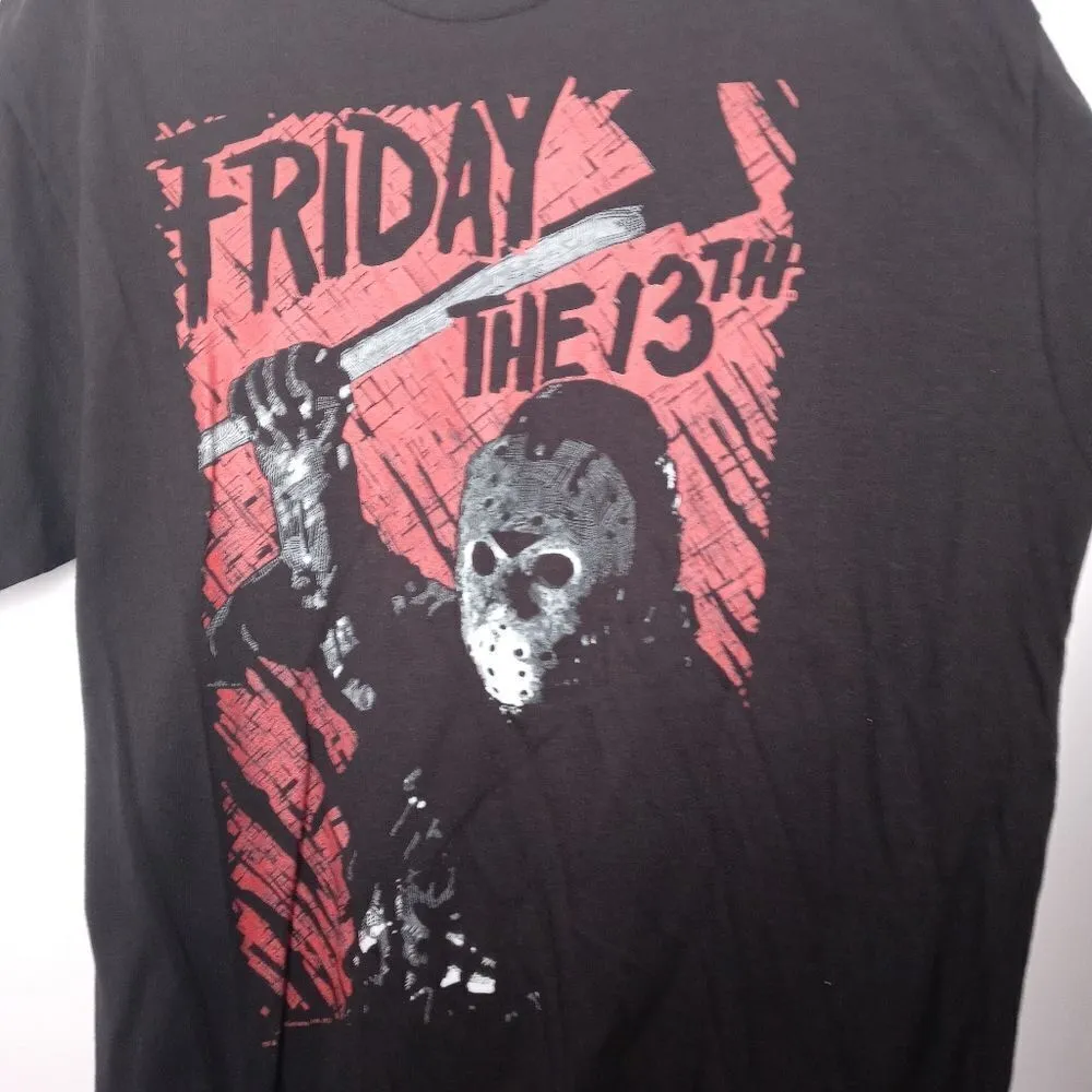 Friday The 13Th black tee Black Size undefined - Image 3