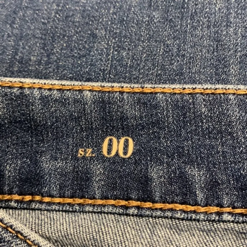 WHBM White House Black Market Denim Stretch Jeans The Slim Size 00 EUC #7418 - Image 8