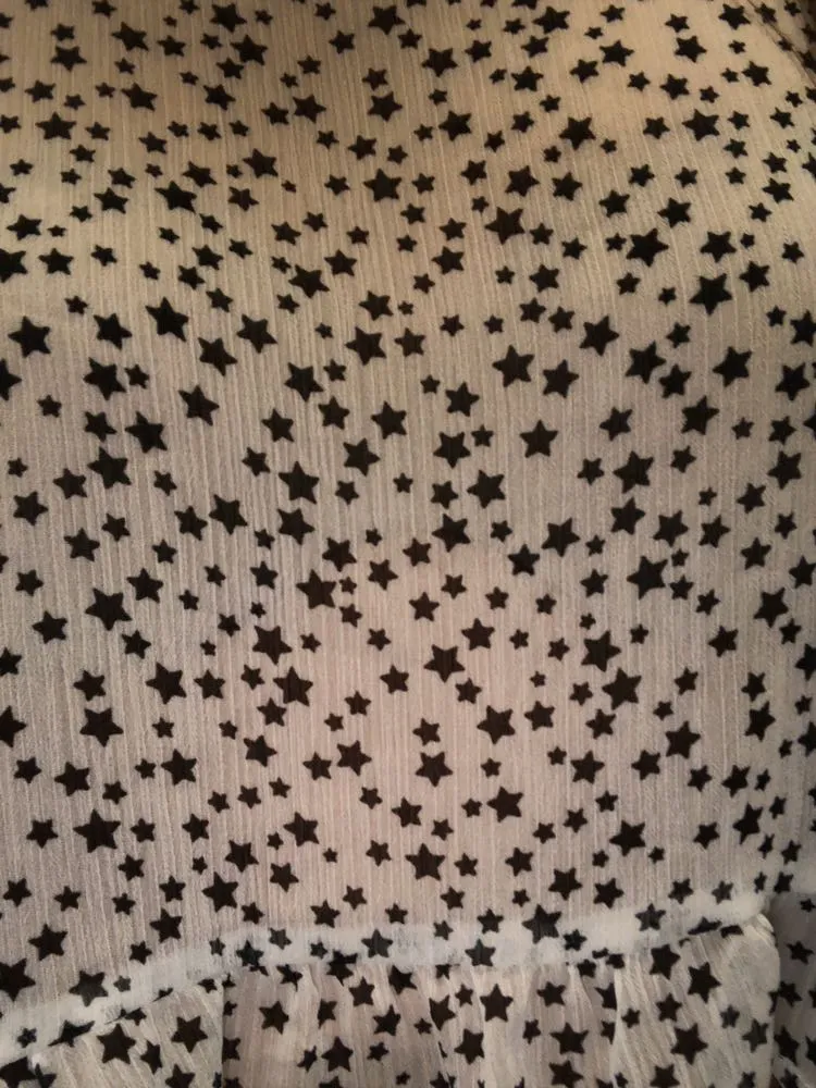 Wild Fable Star Top Ruffle Sleeves - Image 3