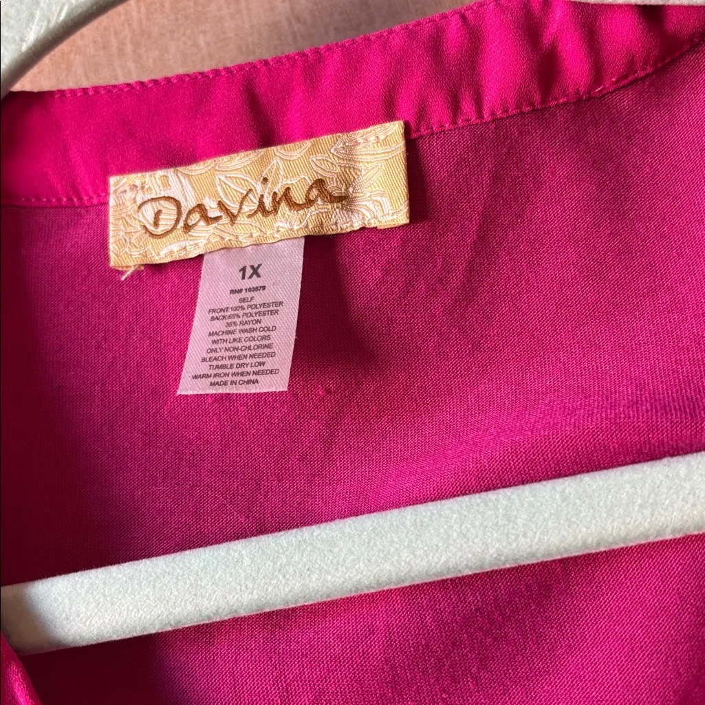 Davina Fuchsia Top 1X - Image 3