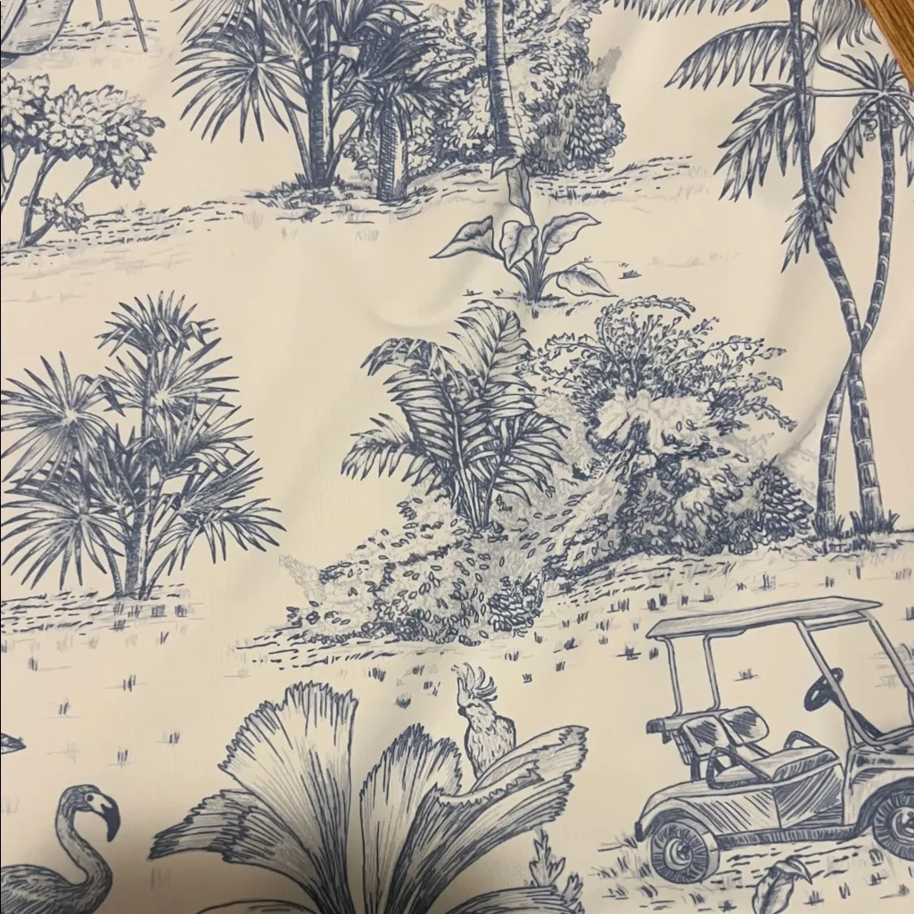 Lady Hagen gold collection for tennis or golf skirt. Medium blue white. - Image 3