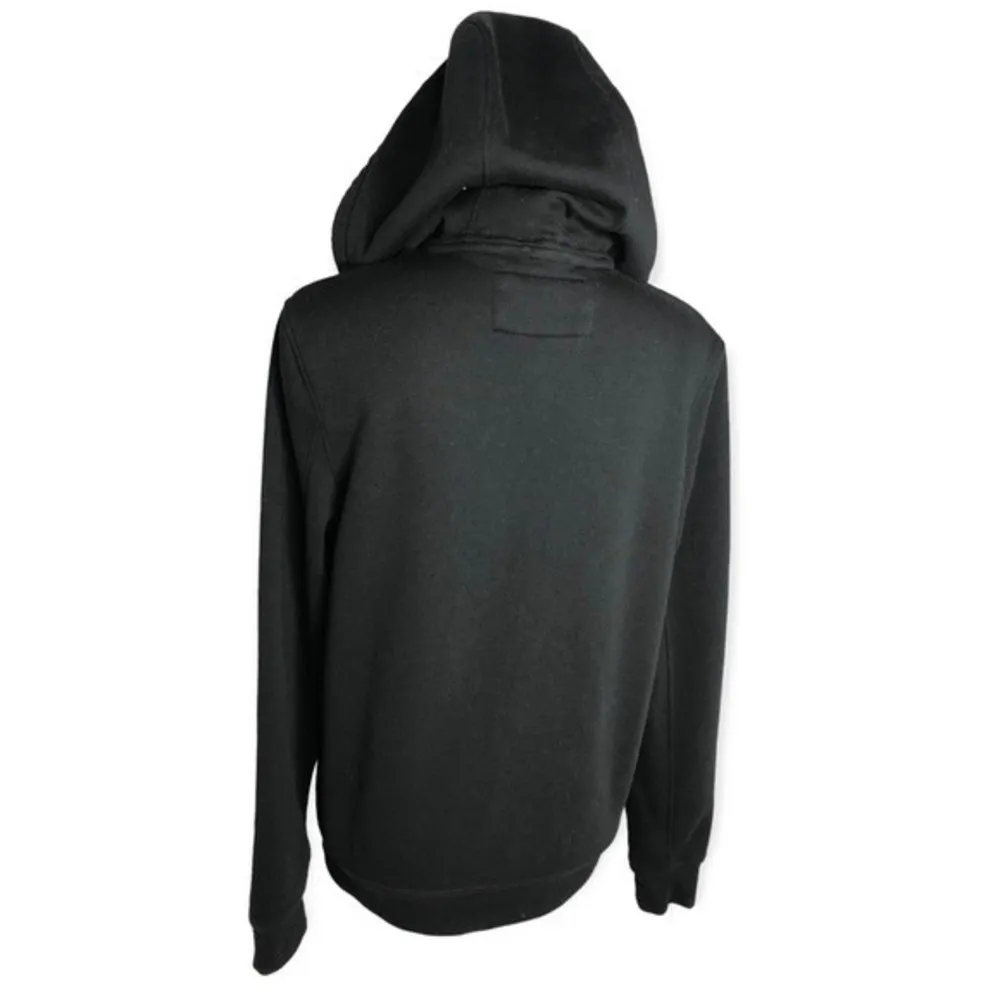 Aeropostale Women’s Full Zip Fleece Lined Black Hoodie - Image 96