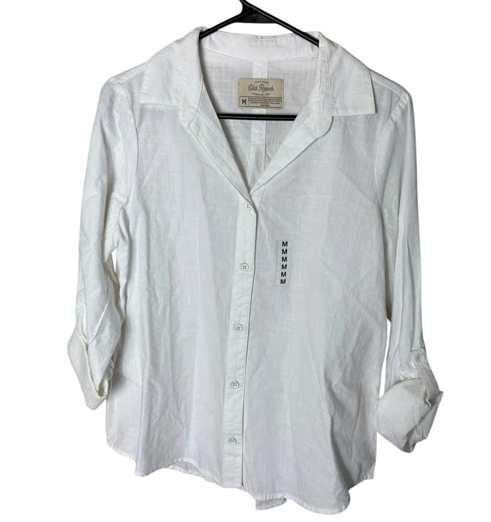 Old Ranch Women's Sz Medium Plumas Organic Roll - Image 2