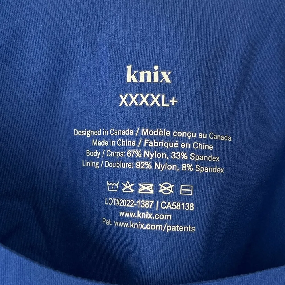 Knix luxelift pullover bra cobalt blue XXXL+ Size undefined - Image 9