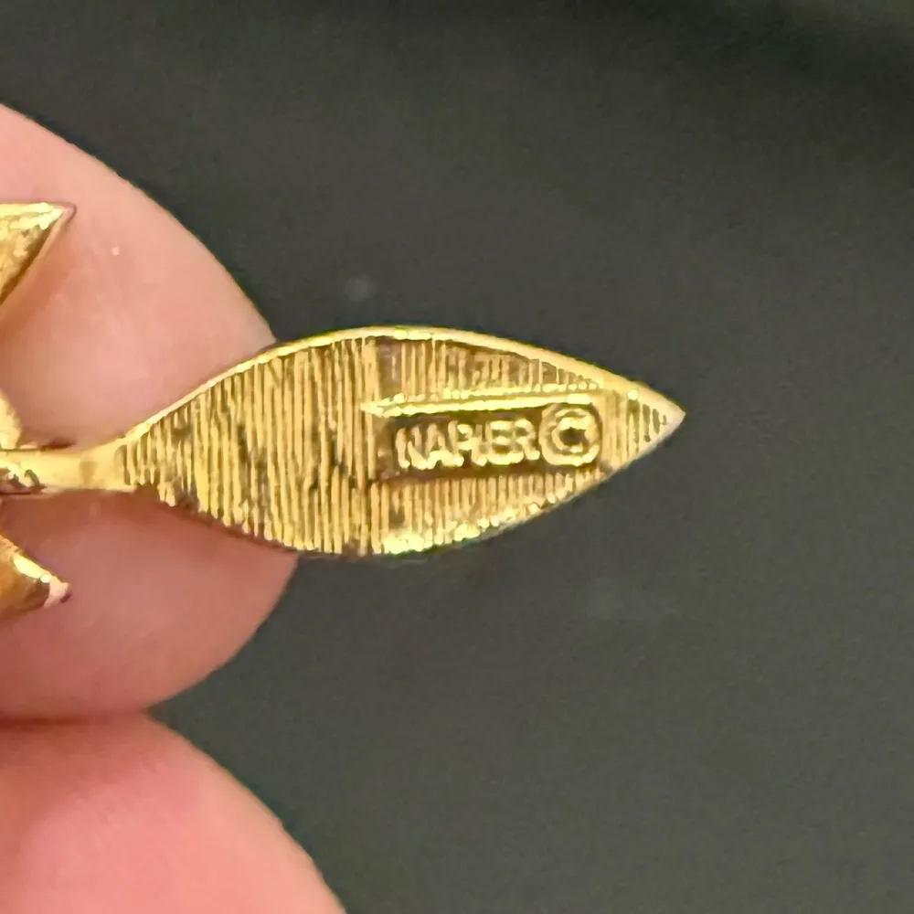 Vintage NAPIER Black Enamel Gold - Image 13