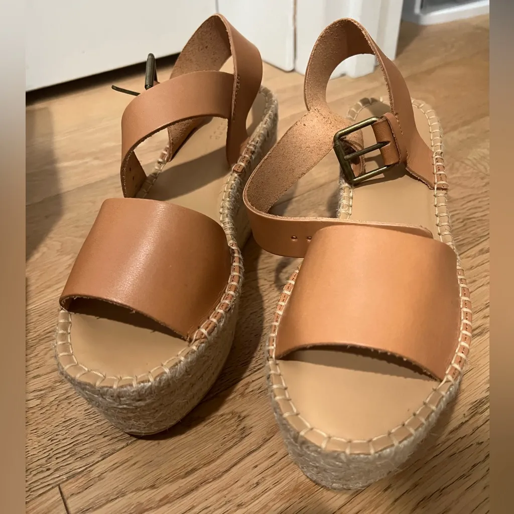 Soludos Minorca leather platform espadrille sandal - Image 3
