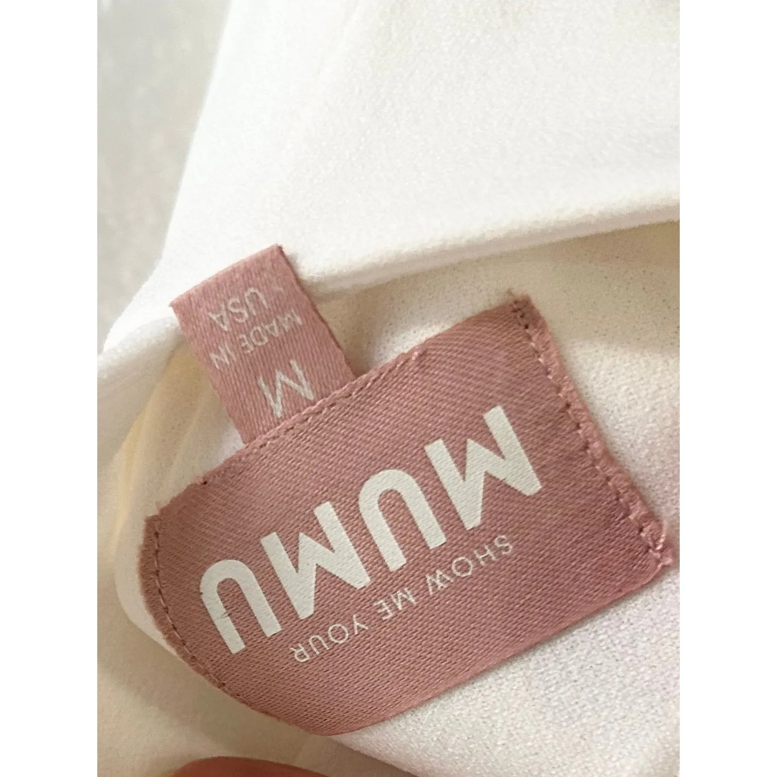 Show Me Your Mumu Rachel Bridal Maxi Wedding Dress in White Stretch M - Image 5