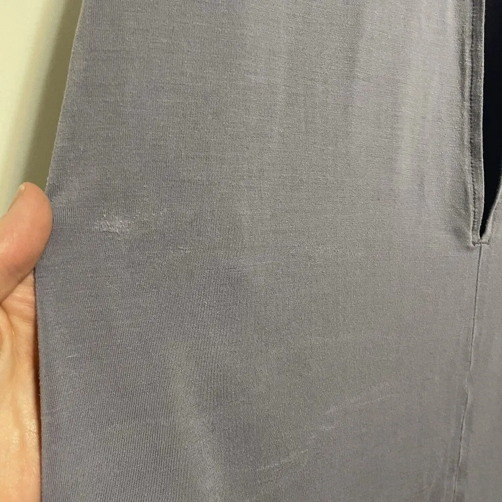 On Cloud Running Tank Top Sleeveless Athletic Cutout Back Gray Activewear Size L - Image 3