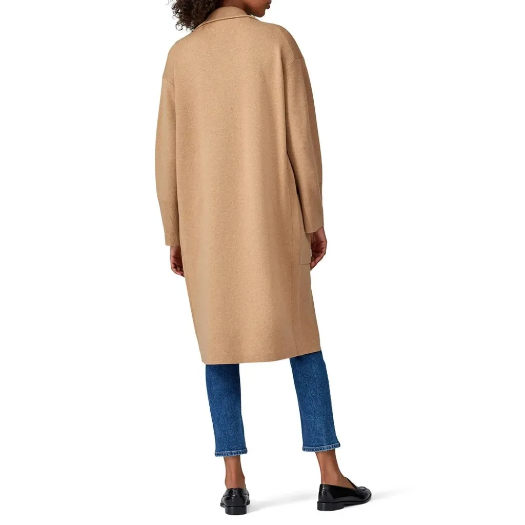 NWT J.Crew Ella in Heather Khaki Open-Front Sweater Blazer Cardigan XXS $178 - Image 10