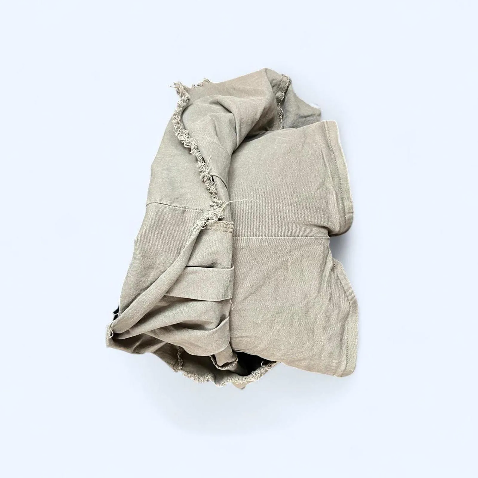 Army green mini skirt with built in shorts 27 inch waist Size undefined - Image 2